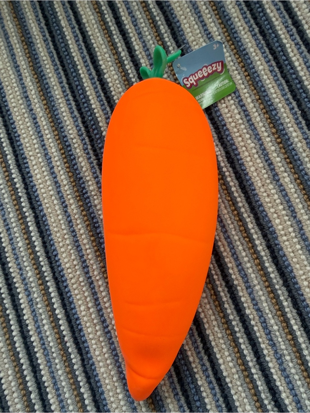 Orange Carrot Stress Toy - Kids Learning Toy